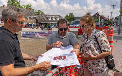 C.S. Davidson prepares historic Gettysburg site for Charters of Freedom